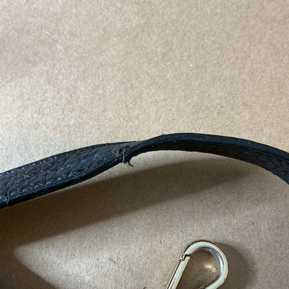 Y2K Vintage 90s,Michael Kors Black Leather Satchel with Gold Logo - Picture 14 of 14